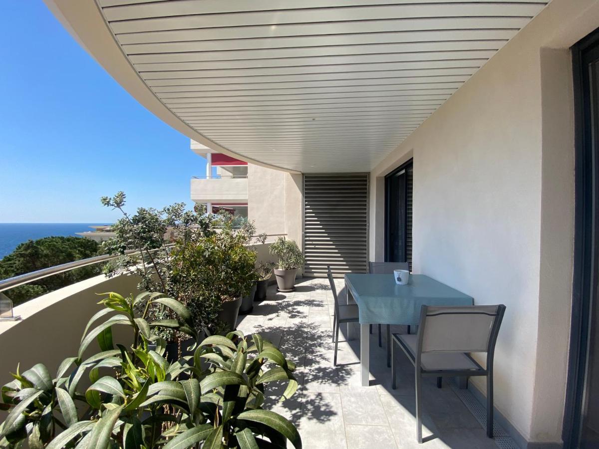 אז'אקסיו Appartement T2 De Standing Avec Parking A 250 Metres De La Plage, Route Des Sanguinaires, Ajaccio מראה חיצוני תמונה